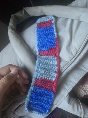Blue Jays Themed Crochet Bookmark